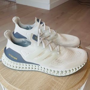 Adidas ultra 4dfwd - aluminum magic beige size 10